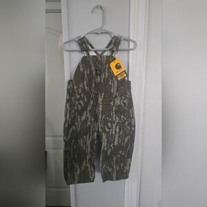 Carhartt Kids Woodland Camo Overalls